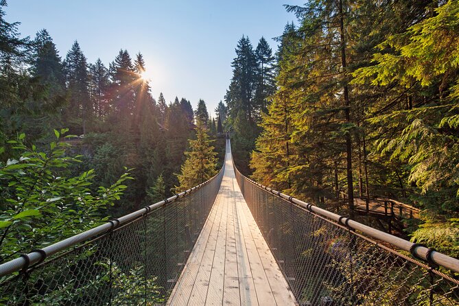 7 hours Private Vancouver Tour-from YVR Airport or Cruise Port - Capilano Suspension Bridge Park: your rainforest-and-bridge hour