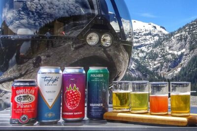 Backcountry Beer Tasting Heli-Tour & Landing (Depart SKY Hangar) - The 1-Hour Helicopter Experience Above Vancouver’s Coast and Mountains