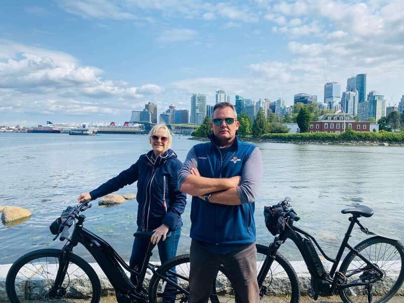 Bike and Hike Vancouver - E-Bikes Included, Helmets Ready, and a Small Group of 6