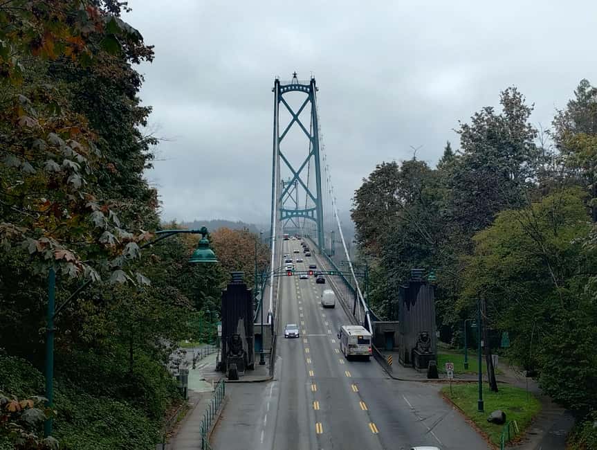 CAPILANO BR+GROUSE Mtn+STANLEY P+DAM+LAKE+HATCHERY/CAR/9in1 - Capilano Suspension Bridge plus Cliffwalk and Treetops-style views