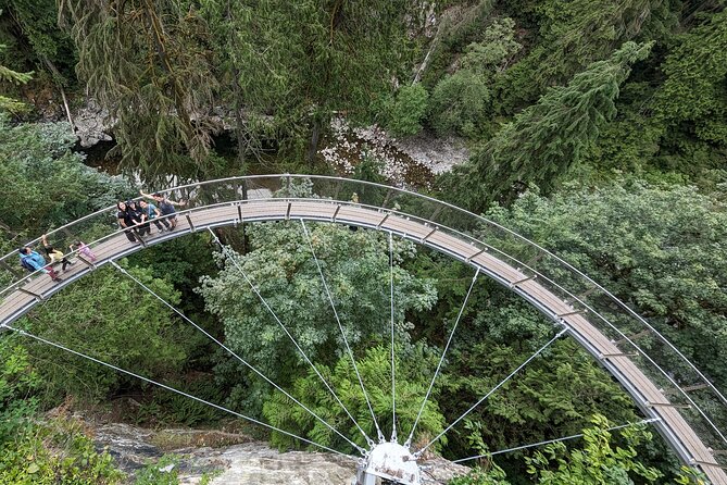 Capilano Suspension Bridge Canyon Lights & 4 Top highlights - Salmon hatchery + river parks: when the scenery teaches you something