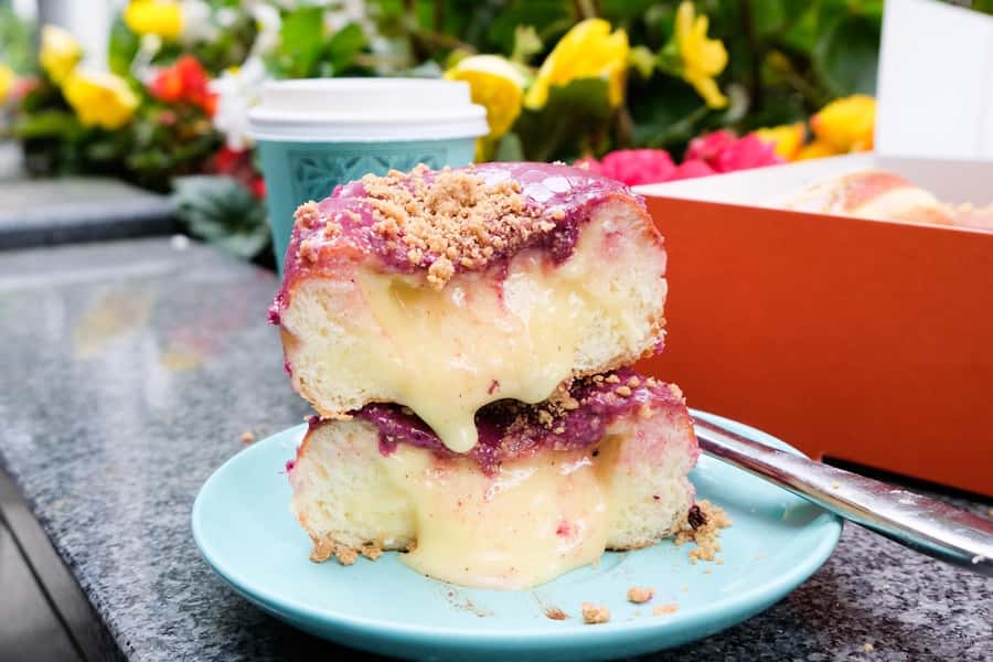 Downtown Vancouver Donut Adventure by Underground Donut Tour - Gastown finale at Lee’s Donuts and the Steam Clock moment