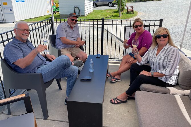 Elegance Unforgettable Tesla Wine Tour & Lunch - Backyard Vineyards: the most relaxed tasting room energy
