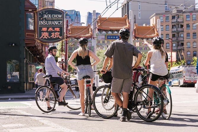 Epic Electric Bike Tour by Cycle City Tours - Yaletown: a quick stop for water views and downtown energy