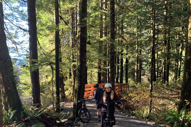 Experience the Beauty of Vancouver’s Forests by Bike/E-Bike - The Seymour Forest Ride: 30 km of Changing Terrain and Tree-Top Views