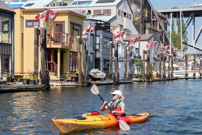 Granville Island Vancouver Kayak Tour with Coffee & Snacks (3hrs) - Paddling False Creek: Olympic Village, public art, and skyline angles