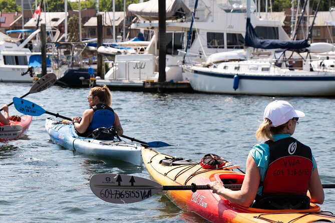 Granville Island Vancouver Kayak Tour with Coffee & Snacks (3hrs) - Booking timing and group size: how to plan your day