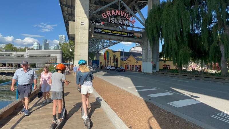 Great Vancouver EUC & E-scooters loop tour - What the 4 hours really means on the ground