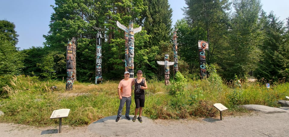 Grouse Mnt+StanleyPark+Hatchery+Cleveland Dam+LynnCanyonTOUR - Lynn Canyon Park suspension bridge: rainforest views without the big hike