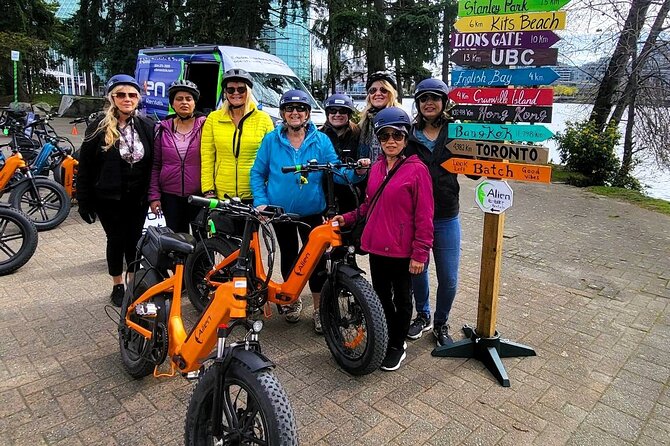 Guided E-Bike Tour Stanley Park and Hidden Gems - Small Groups - Entering Vancouver by e-bike: why this route works
