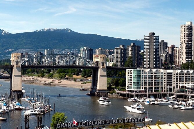 Half-day Vancouver City Tour & Lookout Tower - Granville Island: Your Own Time for Market, Art, and Food