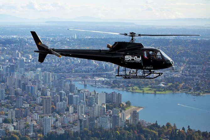 Helicopter Tour of Vancouver City (Depart SKY Hangar) - The SKY Shuttle ride: getting your bearings fast