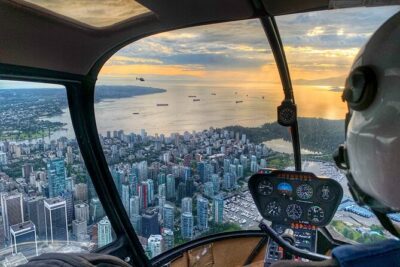 Pre/Post Cruise Helicopter Vancouver City Tour with Hotel Pickup - How the 2-Part Experience Works: Shuttle Context, Helicopter Wow