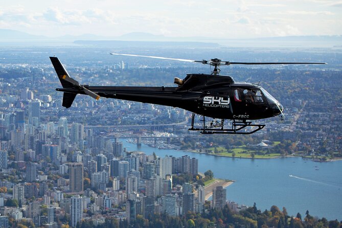 Pre/Post Cruise Helicopter Vancouver City Tour with Hotel Pickup - Stanley Park From the Air: 1001 Acres of “Wow”