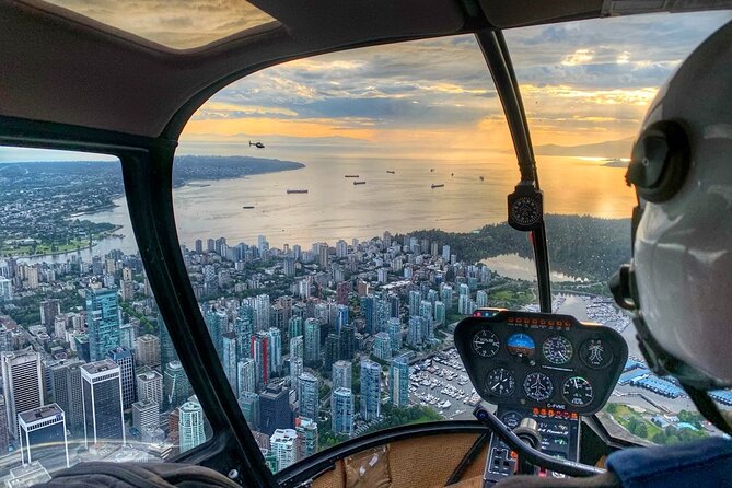 Pre/Post Cruise Helicopter Vancouver City Tour with Hotel Pickup - How the 2-Part Experience Works: Shuttle Context, Helicopter Wow