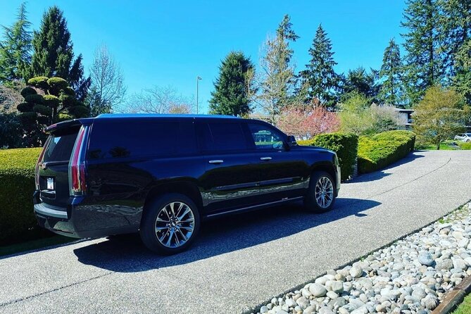 Private Transfer from Vancouver Hotel OR Port to Airport. - The ride itself: comfort, privacy, and a luxury vehicle that fits your needs