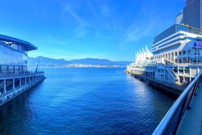 Private Vancouver Compact City Tour by Land and Water - Canada Place: the waterfront kickoff with cruise-port energy