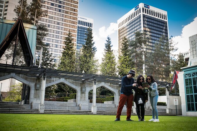 Private Vancouver Sightseeing Adventure: spy game Secret Mission - Walking Route Notes: W Hastings to the Marine Building and Granville