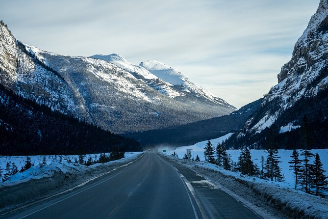Rockies Winter Premium Tour - Day 1: Vancouver to Kamloops via Coquihalla, Bridal Falls, and a wine stop