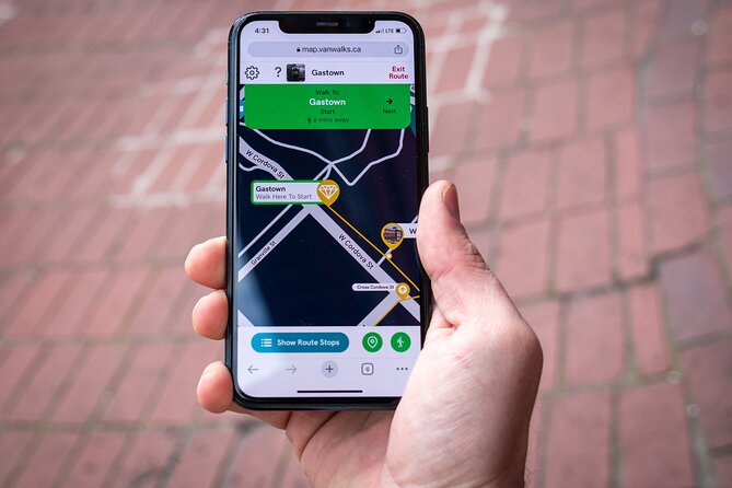 Self-Guided Smartphone Walking Tour of Gastown - Price and value: $4.85 for a self-paced heritage route