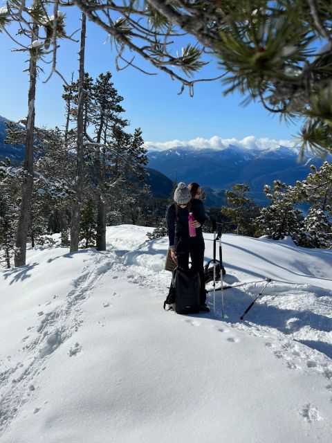 Snowshoeing At The Top Of The Sea To Sky Gondola - Small-Group Energy and Adrian the Guide