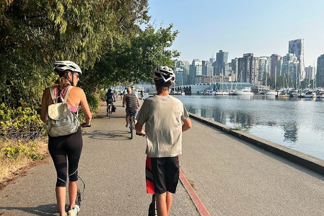 Stanley Park Seawall E-scooter Rental with Self Guided map - Brockton Point Totem Pole: Meaning You Can Actually Learn