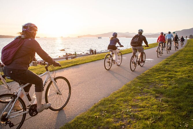 Stanley Park & Vancouver City Highlights 4 Hour Bike Tour 2 in 1 - Aquabus to Granville Island: the ferry ride break you’ll feel