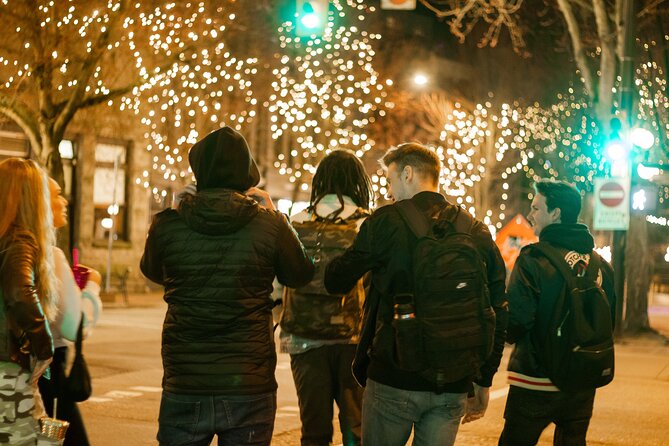 The Supernatural TV Show Locations Tour: Vancouver - The Gastown Steam Clock photo stop at night