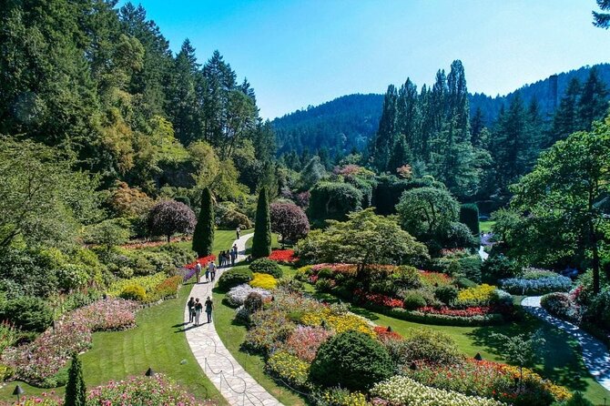Tour of Butchart Gardens and Victoria from Vancouver - 6:00 am pickup from Fairmont Pacific Rim, then straight to Tsawwassen