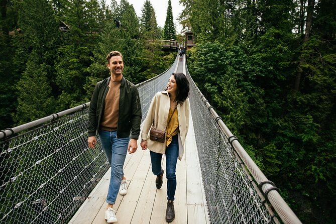 Vancouver and Capilano Suspension Bridge, a Soft Adventure Tour - Granville Island Public Market: arts-and-food stop with an easy reset