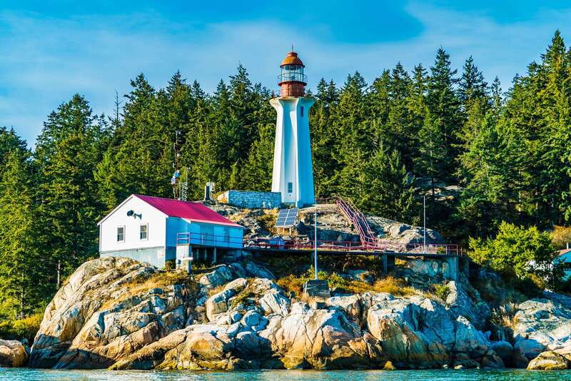 Vancouver: Boat to Bowen Island on UNESCO Howe Sound Fjord - Lighthouse Park and protected forest views: the coast’s quieter side