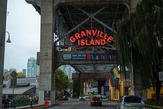 Vancouver City Tour to Experience Sea Sky and Land- private tour - Granville Island Public Market: where to snack and shop locally