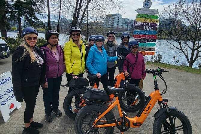 Vancouver E-Bike Rentals - Premium Seawall Bike Path Location - Price and What You’re Getting at $63.84