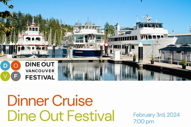 Vancouver Evening Dinner Cruise - Dinner buffet on your timeline: West Coast comfort food, not fine-dining rules