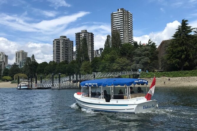 Vancouver False Creek Ferry Tour - Cruising sheltered False Creek on an electric ferry