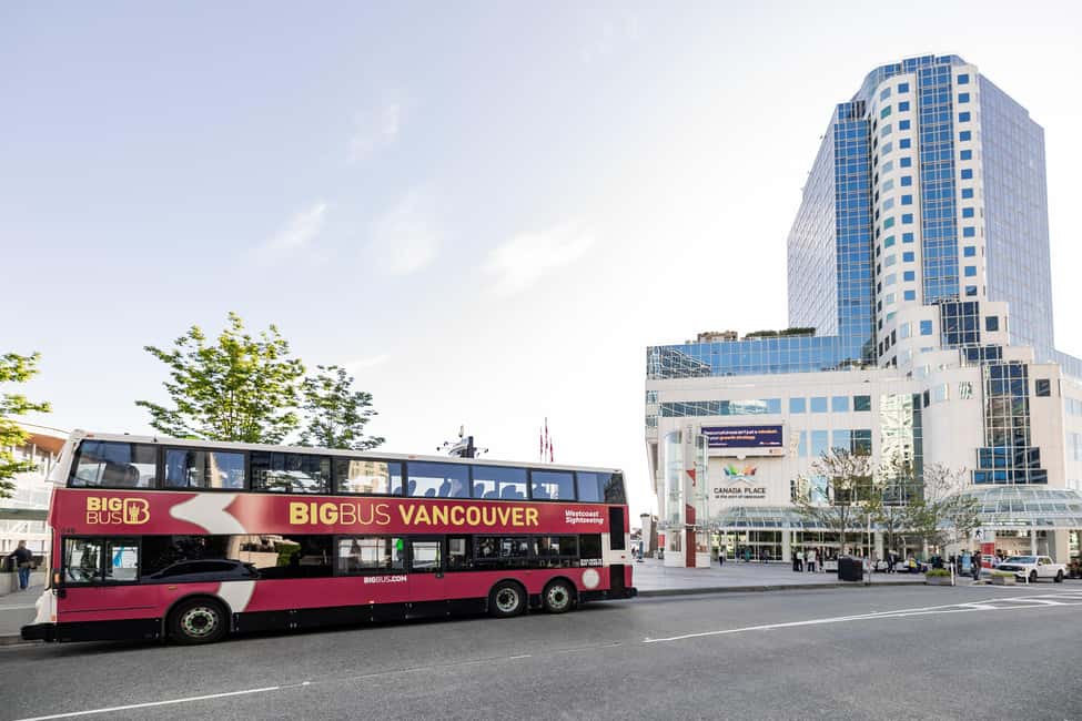 Vancouver: Hop-on Hop-off Sightseeing Tour with 10 Stops - How the bus route covers Vancouver without you feeling rushed