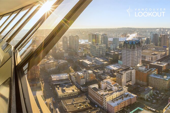 Vancouver Lookout Admission Ticket - 30-45 Minutes With 360° Vancouver Views
