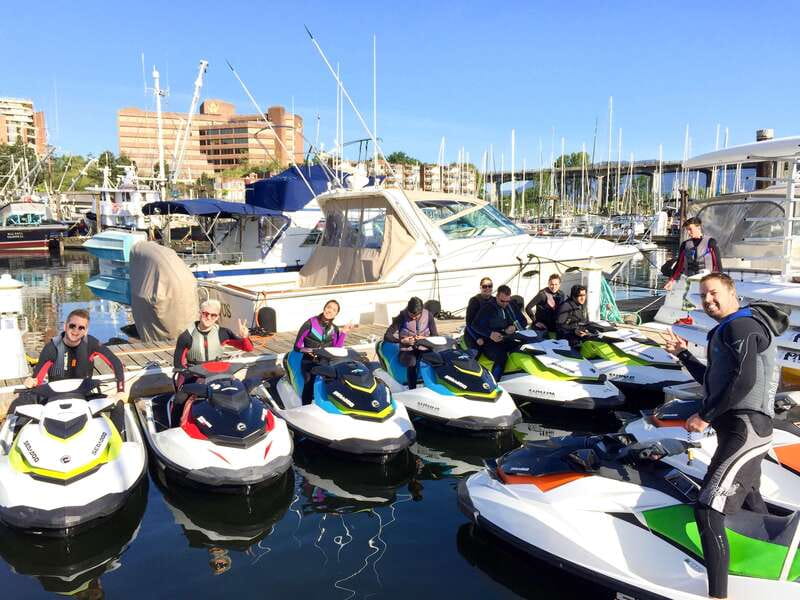 Vancouver: Ocean Jetski Morning Tour - Cruising the islands: Bowen, Anvil, and Gambier from the water