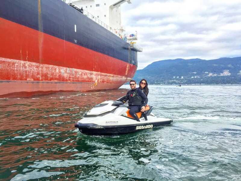 Vancouver: Ocean Jetski Morning Tour - Wildlife stop near an active seal colony