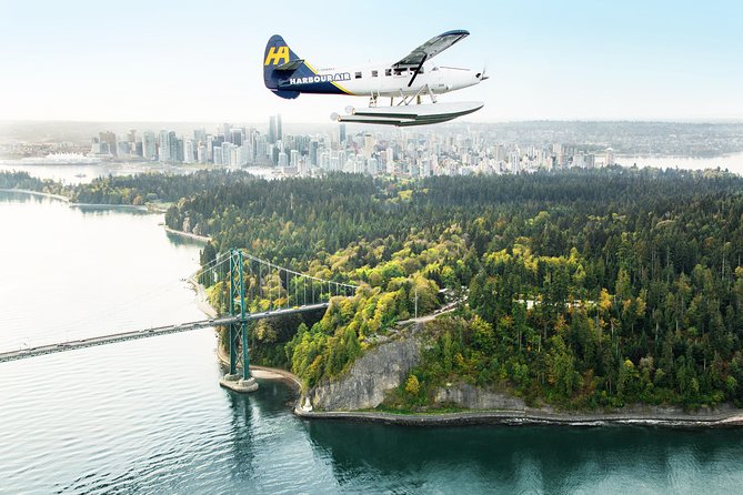 Vancouver Panorama Scenic Seaplane Tour + Suspension Bridge Tour - Landing in Capilano: a rainforest walk with real height
