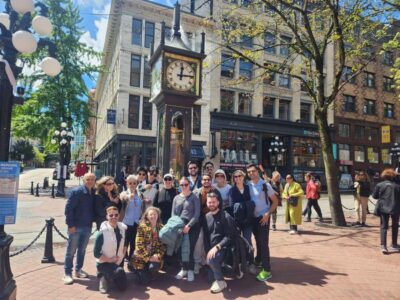 Vancouver: Private Walking Tour of City Highlights | 3-Hour - The Water-Front Stretch: Harbor Views, Olympic Torch, and Jack Poole Plaza