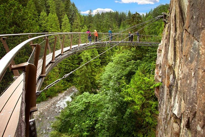 Vancouver Sightseeing and Suspension Bridge Small Group Tour - Capilano Suspension Bridge Park: Rainforest Walking With Real Height