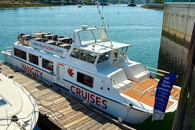 Vancouver Sightseeing Boat Cruise with Live Tour Guide - False Creek and the Seawall stretch: the first views set the tone