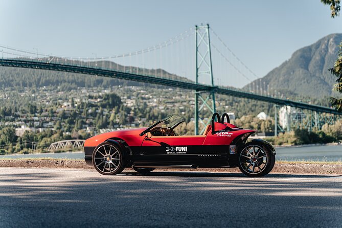 Vancouver Signature Highlights Open Air Roadster Tour - Olympic Cauldron and Coal Harbour: City Energy Early On