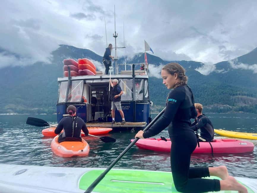 Vancouver: Snorkel, Kayak, and Seal Adventure Boat Tour - Kayak near the seals: a guided way to do it without stress