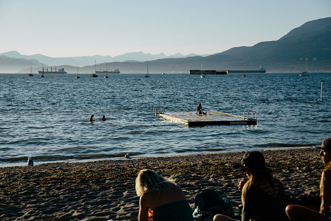 Vancouver Sunset and City Lights Trolley Tour - English Bay: golden water, classic coastline energy