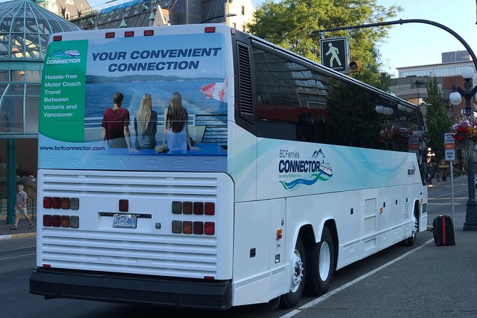 Vancouver to Victoria - Vancouver Cruise Terminal Pickup - Coach Bus Transfer - The 95-Minute BC Ferry Crossing Through the Gulf Islands