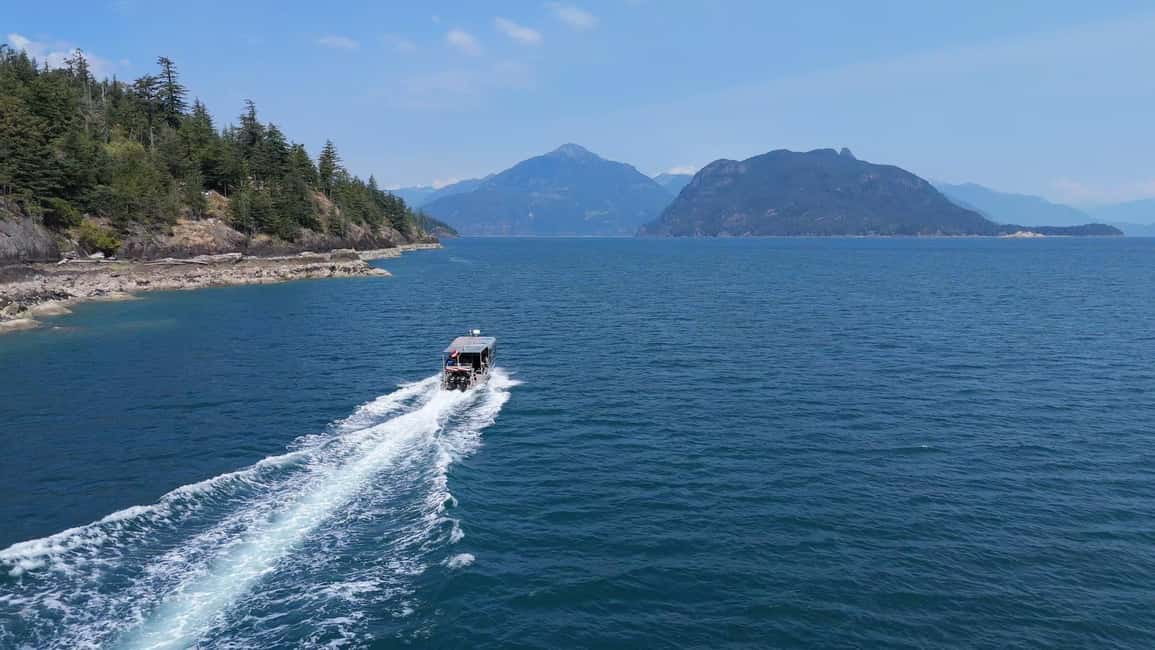 Vancouver UNESCO Biosphere Reserve Wildlife Scenic Boat Tour - The 2-hour plan from West Vancouver: timing that works