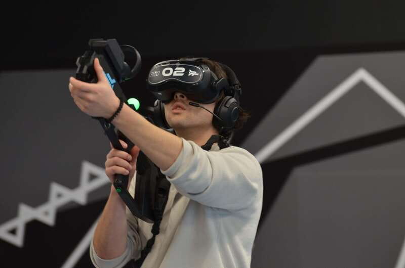 Vancouver: Virtual Reality by Zero Latency - Outbreak - What makes it special: free-roam VR in a 1500-square-foot arena
