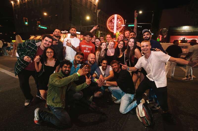 West Coast Party Crawl - Route B - Route B Value: $21 for VIP entry and included drinks
